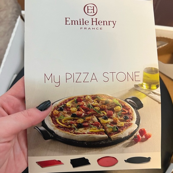 Emile Henry Kitchen Emile Henry Glazed Pizza Stone Poshmark